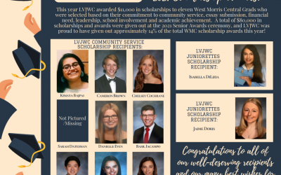 LVJWC Awards 11k in Scholarships to 2021 WMC Grads