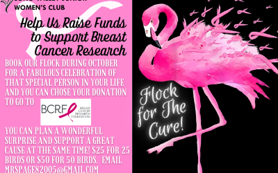 Book your Flamingo Flock to Support Breast Cancer Research Today!