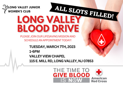 Join LVJWC for a Red Cross Blood Drive