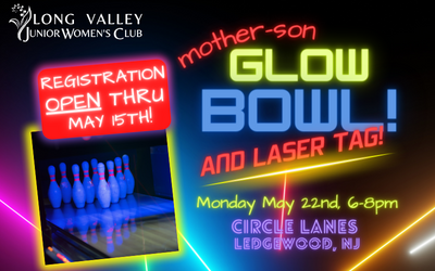 Sign Up Today for Our 2023 Mother-Son Glow Bowl & Laser Tag Night!